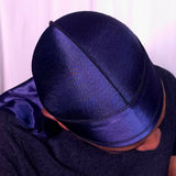 Navy Silky - Regular Seam