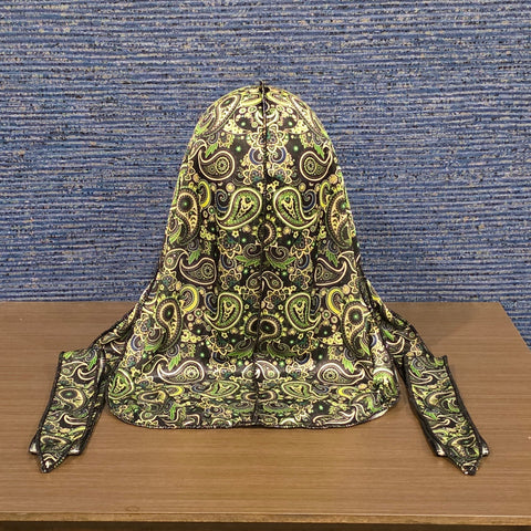 Green Paisley Silky