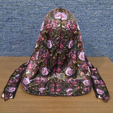 Purple Floral Silky