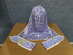 Blue Paisley Silky