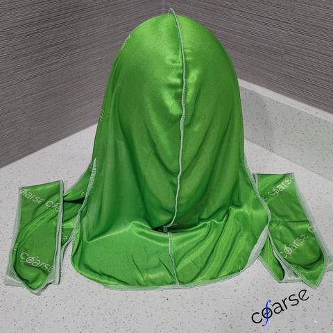 Lime Logo Strap Silky Durag